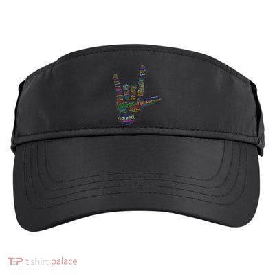 Asl Sign I Love You In 40 Different Languages Asl Adult Drive Performance Visor