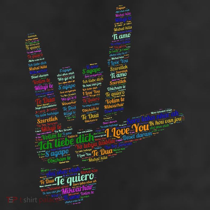Asl Sign I Love You In 40 Different Languages Asl Adult Drive Performance Visor
