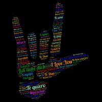 Asl Sign I Love You In 40 Different Languages Asl Sustainable Beanie