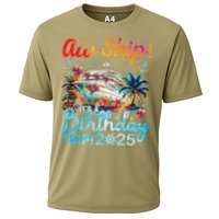 Aw Ship Its A Birthday Trip Cruise Birthday Vacation 2025 Cooling Performance Crew T-Shirt