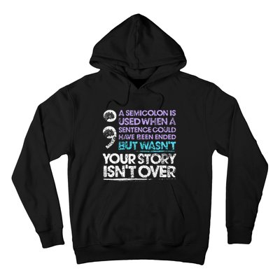 A Semicolon Is Used When A Sentence Could Have Been Ended Hoodie