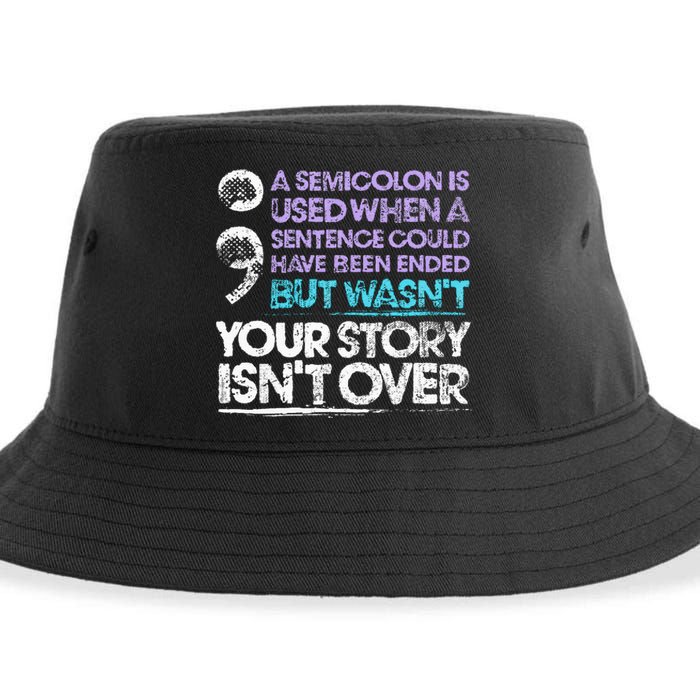 A Semicolon Is Used When A Sentence Could Have Been Ended Sustainable Bucket Hat