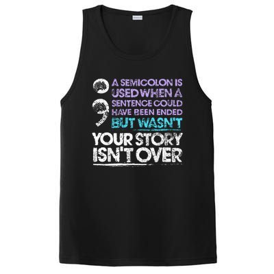 A Semicolon Is Used When A Sentence Could Have Been Ended PosiCharge Competitor Tank