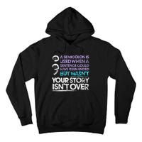 A Semicolon Is Used When A Sentence Could Have Been Ended Tall Hoodie