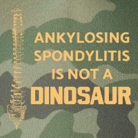Ankylosing Spondylitis Is Not A Dinosaur AS Spine Awareness Legacy Tie Dye Trucker Hat