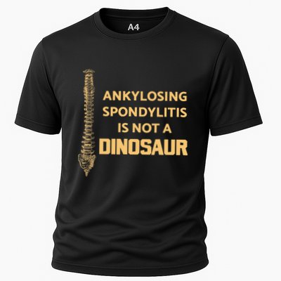 Ankylosing Spondylitis Is Not A Dinosaur AS Spine Awareness Performance Shirt