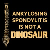 Ankylosing Spondylitis Is Not A Dinosaur AS Spine Awareness 16 in Basic Backpack