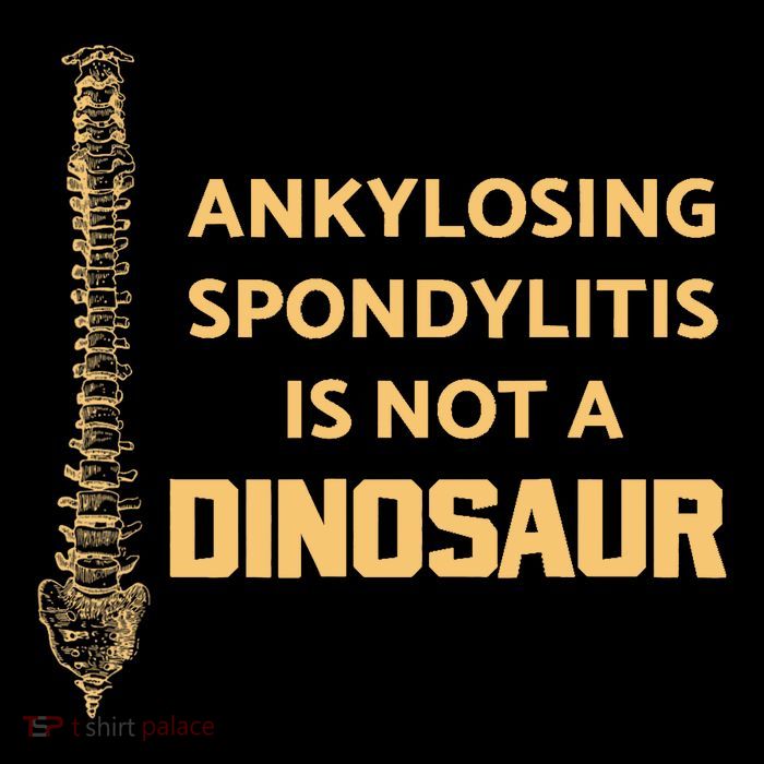Ankylosing Spondylitis Is Not A Dinosaur AS Spine Awareness Magnet