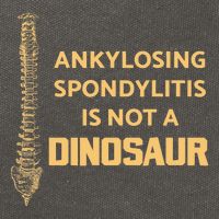 Ankylosing Spondylitis Is Not A Dinosaur AS Spine Awareness Cotton Canvas Backpack