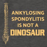Ankylosing Spondylitis Is Not A Dinosaur AS Spine Awareness Vector Backpack