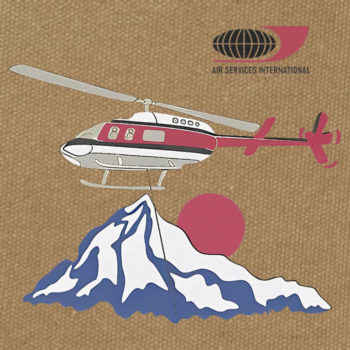 Air Services International Cotton Canvas Backpack