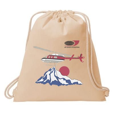 Air Services International Drawstring Bag