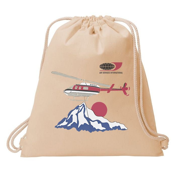 Air Services International Drawstring Bag