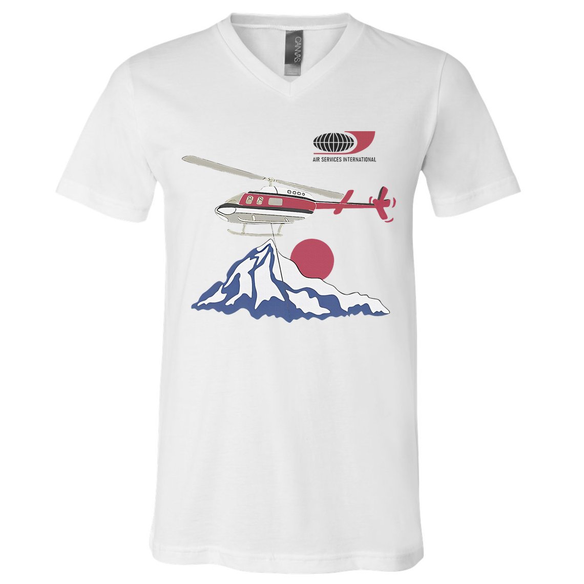 Air Services International V-Neck T-Shirt
