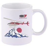Air Services International 11oz C Handle Ceramic Mug