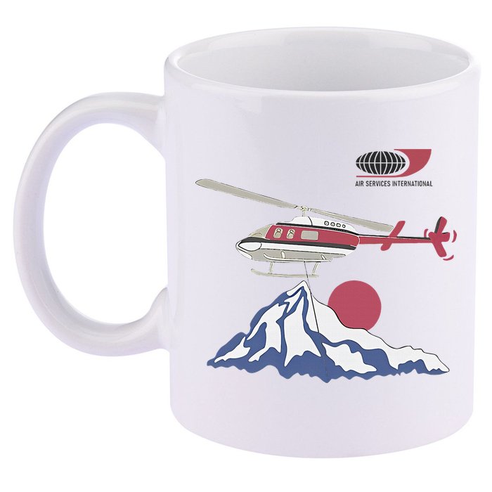 Air Services International 11oz C Handle Ceramic Mug