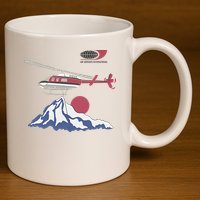 Air Services International 11oz C Handle Ceramic Mug