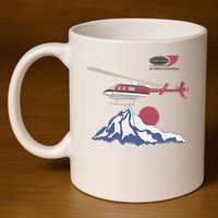 Air Services International 11oz C Handle Ceramic Mug