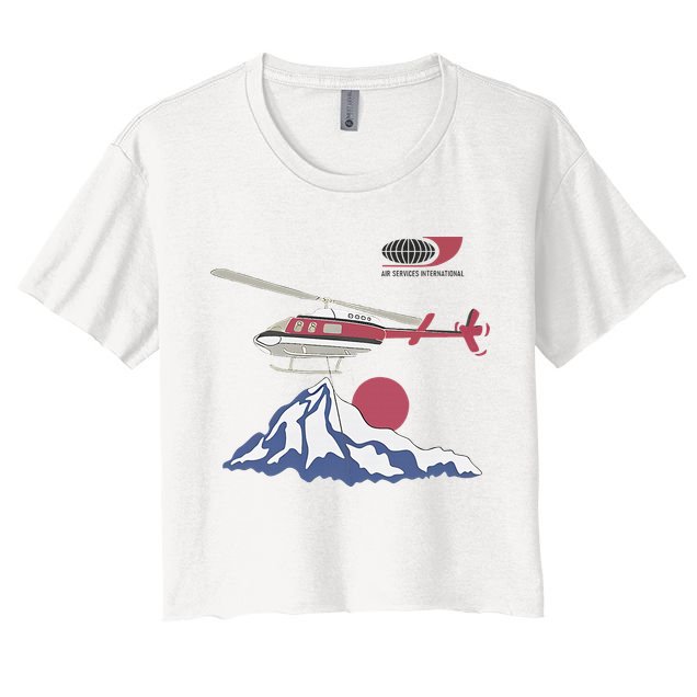 Air Services International Crop Top