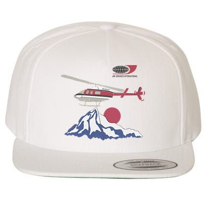 Air Services International Wool Snapback Cap
