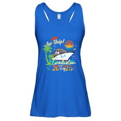 Aw Ship ItS A Grad Trip 2025 Graduation Cruise 2025 Gift Ladies Essential Flowy Tank
