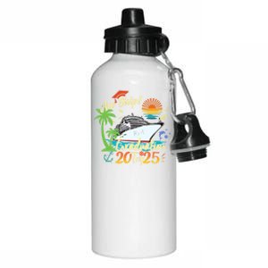 Aw Ship ItS A Grad Trip 2025 Graduation Cruise 2025 Gift Aluminum Water Bottle 