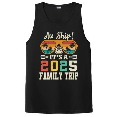 Aw Ship ItS A 2025 Family Trip Matching Cruise Vintage PosiCharge Competitor Tank