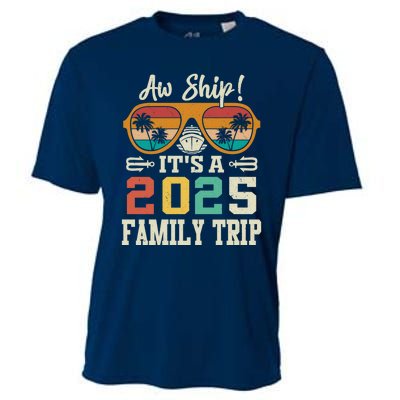 Aw Ship ItS A 2025 Family Trip Matching Cruise Vintage Cooling Performance Crew T-Shirt