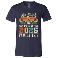 Aw Ship ItS A 2025 Family Trip Matching Cruise Vintage V-Neck T-Shirt