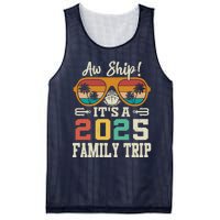 Aw Ship ItS A 2025 Family Trip Matching Cruise Vintage Mesh Reversible Basketball Jersey Tank