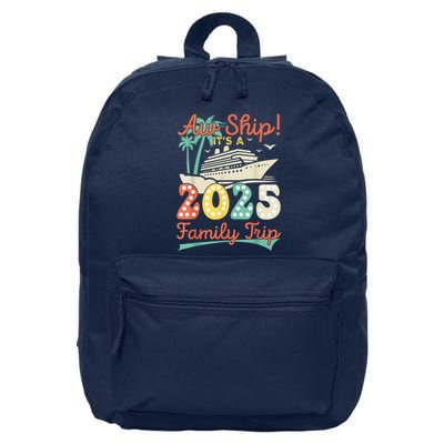 Aw Ship ItS A 2025 Family Trip Vacation Matching Cruise 16 in Basic Backpack