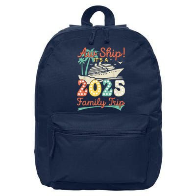 Aw Ship ItS A 2025 Family Trip Vacation Matching Cruise 16 in Basic Backpack