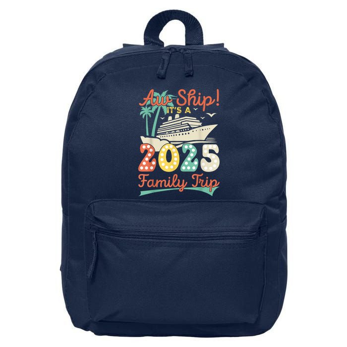 Aw Ship ItS A 2025 Family Trip Vacation Matching Cruise 16 in Basic Backpack