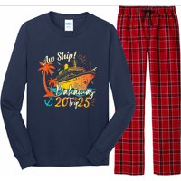 Aw Ship ItS A Bahamas Trip 2025 Bahamas Cruise 2025 Long Sleeve Pajama Set