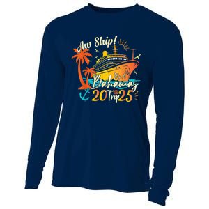 Aw Ship ItS A Bahamas Trip 2025 Bahamas Cruise 2025 Cooling Performance Long Sleeve Crew