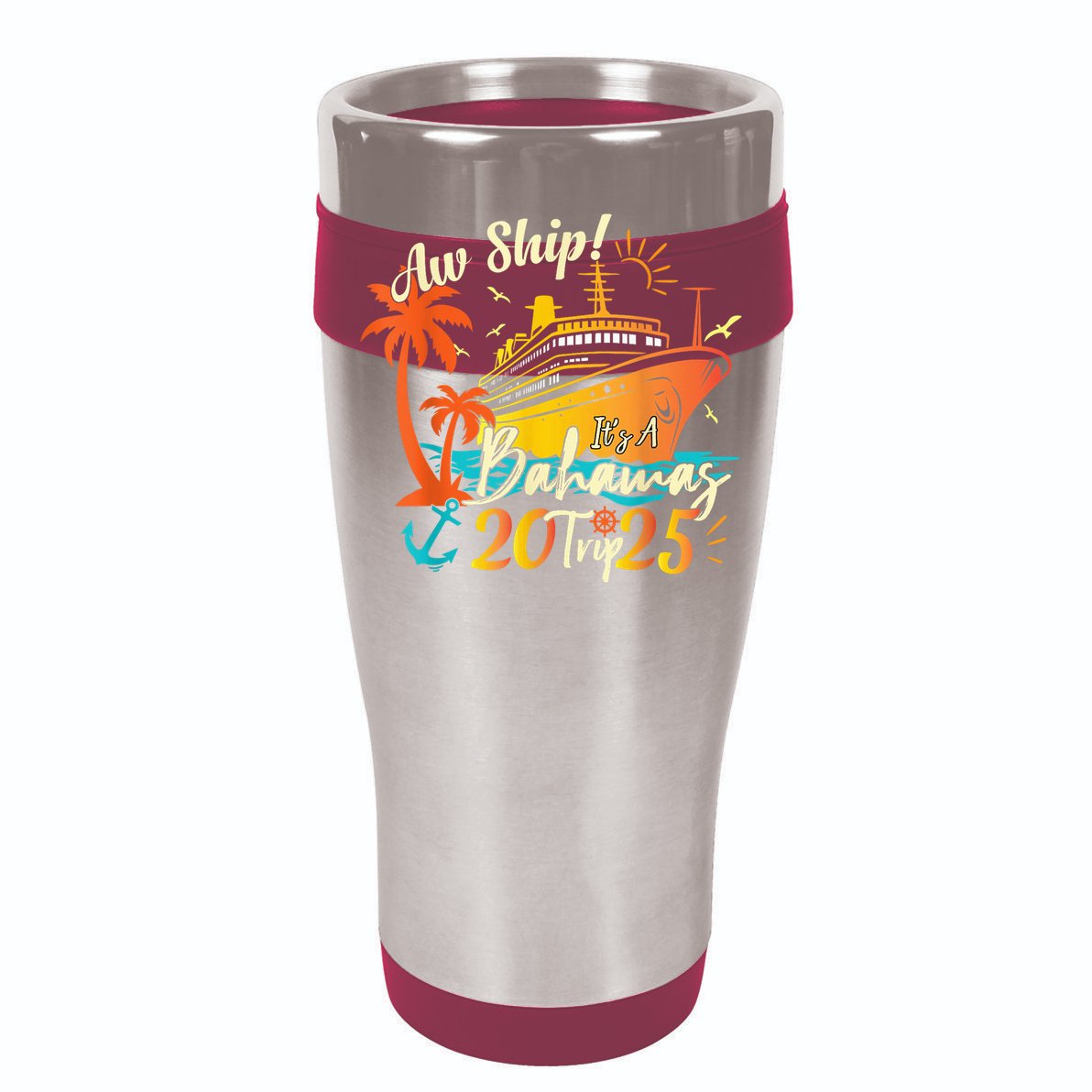 Aw Ship ItS A Bahamas Trip 2025 Bahamas Cruise 2025 Cooling Performance Long Sleeve Crew
