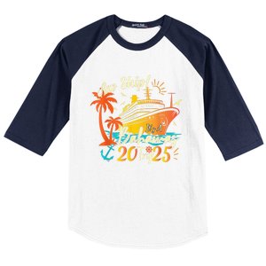 Aw Ship ItS A Bahamas Trip 2025 Bahamas Cruise 2025 Baseball Sleeve Shirt