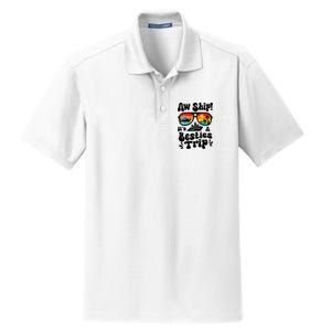 Aw Ship ItS A Besties Trip 2025 Best Friend Vacation Cruise Dry Zone Grid Polo