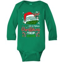 Aw Ship ItS A Christmas Cruise Trip 2025 Family Matching Baby Long Sleeve Bodysuit