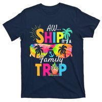 Aw Ship ItS A Family Trip 2024 Family Cruise Squad Tie Dye T-Shirt