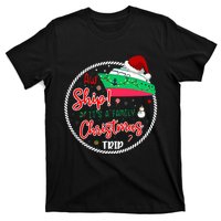 Aw Ship ItS A Christmas Cruise Trip Matching Family Reunion T-Shirt