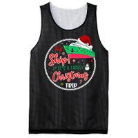 Aw Ship ItS A Christmas Cruise Trip Matching Family Reunion Mesh Reversible Basketball Jersey Tank