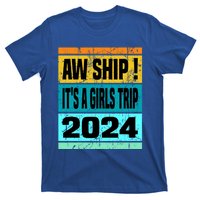 Aw Ship ItS A Trip 2024 Vintage Vacation Cruise Ship Gift T-Shirt