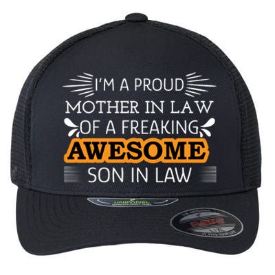 Awesome Son In Law T Flexfit Unipanel Trucker Cap