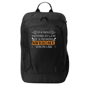 Awesome Son In Law T City Backpack