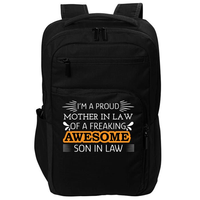 Awesome Son In Law T Impact Tech Backpack