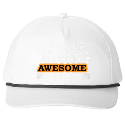 Awesome Son In Law T Snapback Five-Panel Rope Hat