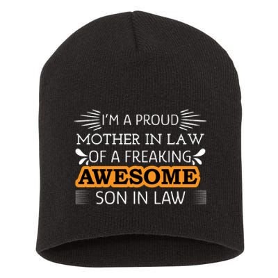 Awesome Son In Law T Short Acrylic Beanie