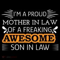 Awesome Son In Law T Kids T-Shirt