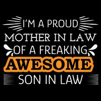 Awesome Son In Law T Zip Tote Bag
